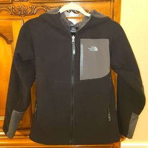 Black/grey boys North Face Chimborazo Hoodie L 14/16